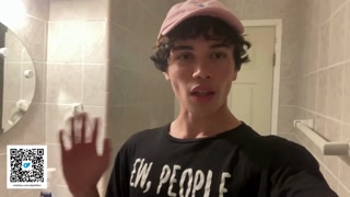 Twink Masturbates Inside His Bathroom While Family Is Home!