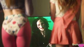 ”Do You Want To Play A Game, Step Brother? - Myra Moans & Megan Marx - HALLOWEEN PORN EDITION”