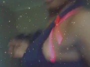 Black sexy freak twerking her phat ass