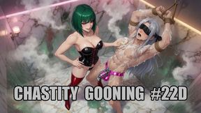 Chastity Gooning #22D: Locked Forever Under My Key (Animated, Music, Text)