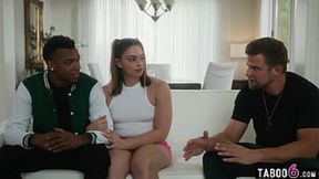 Sophia Burns the Cheerleader and Coach Secretly Pleasure Each Other