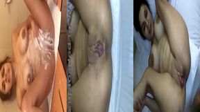 big titty latina rocio takes shower then gets fucked