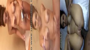 big titty latina rocio takes shower then gets fucked