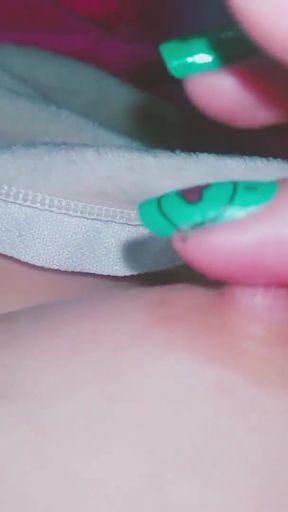 Unforgettable moment from &quot;Morning Delight Solo: Onesie-Clad Cutie Rubs to Climax in HD&quot;