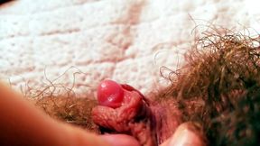 Huge clitoris fake vagina masturbation big clit rubbing sucking orgasm