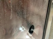 Sliding 7 inch dildo into my ass and riding it until I cum