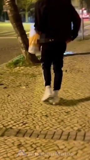 Compilation of Amateur Boys Flashing Their Ass in the Street