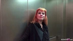 GERMAN SCOUT - Crazy German Redhead Punk Teen Kylie Kay First Time Casting Fuck