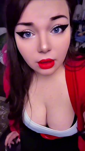 Lipstick and lingerie