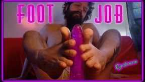 Sole worship + intense dildo footjob | Full HD 1080p | Sole - Male Footjob - dildo