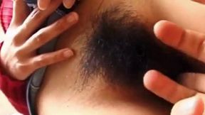 Hairy Pussy Yuki Yoshida Faces Cum During Blowjob Action Visit JAVHD for More