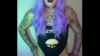 Update #132 (September 21, 2022) Did you like me with this purple hair and jerking off hot? ? Do you cum with me? ????? Do ...