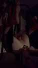 Sling dildo Asa torture
