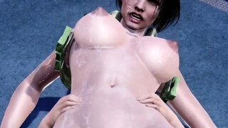 Jill Valentine Resident Ominous Anime