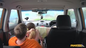 Fake Driving College - Italian Student Stella Cox Seduces Instructor for a Fast Hardcore Driving Pass