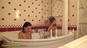 Pick up for a lesbian Nuru massage