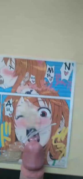 Touching and cumming on nami&#039;s face bukkake