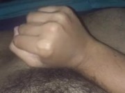 Thick Cock Slow Strokes Ballsack Play Tease