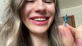 Giantess pantry slave