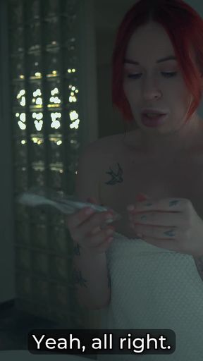 Step Mom Shares Bed with Step Son in Hotel - Creampie Shock!