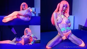 Big-Titted Mom Masturbates and Gapes with a Plug