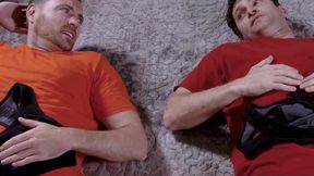 Swap my daughter - Leg stretching with stepdaughters Zoe Parker and Kinsley Anne first