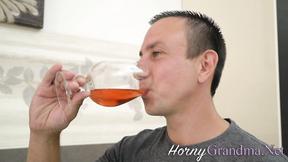 ”Granny gets cunt eaten & fucked”