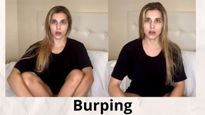 Burping - 76 burps in 10 minutes