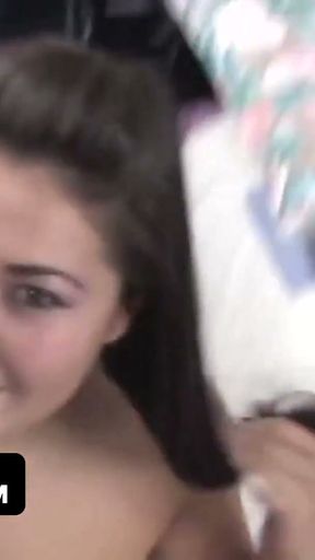 POV Life - Hot Teen London Keyes Gets Her Wet Pussy Plowed As Reward For Winning Hoops   Clip 1