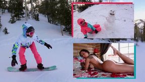 Sexy - Does Amia Miley Wanna Build A Snowmannnnn? Yes. And She Wants To Bounce Her Big Ass On Co