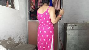 Today my brother in law saw me in a new dress and caught me and fucked me. Clear Hindi audio.