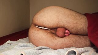 Carmella Reindeer's Pretty Aneros Get a Facial from His Hairy Hunk