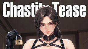 Chastity Lock Tease: Keyholder's Cruel Voice