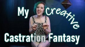 My Creative Castration Fantasy - Candid Femdom POV by Miss Faith Rae discussing BDSM CBT and Gelding - HD 1080p MP4