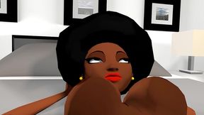miss isis jones big black booty 3d cartoon