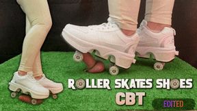 Roller Skates Shoes Cock Crush, CBT and Ballbusting - (Edited Version) - Tamystarly - Balls Trample, Bootjob, Trampling, Shoejob, Stomping