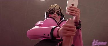 Dva's sopping toilet self-sucking session ends in anal shame