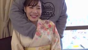 Insatiable CEO Under Her Kimono Reveals Seductive Body - Raw Cock Squeeze Action and Cum