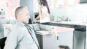 ”Katya Rodriguez loves when stepdaddy is drilling her beaver”