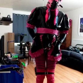 Sissy self bondage 3