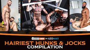 For all you hairy hunks and jocks lovers! Compilation.