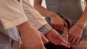 Short 10min version - Doctor Examines Young Patient During Home Visit in Front of Step-Daddy