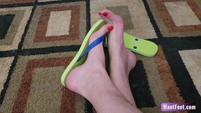 Flip Flop Arch Tease - HD MP4
