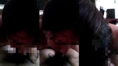 I show my slut, at first she didn't want to and she loved the cum in her mouth