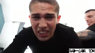 Cute teen's plush ass spanked by tough spank master reuben