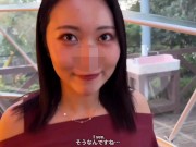 グランピング旅行後にテントの中でバレないようにセックスしたら興奮しすぎて連続イキする素人カップル　野外露出 投稿 ハメ撮り 個人撮影 声我慢 イキまくり 変態 手コキ おっぱい 美乳 巨乳 えむゆみ