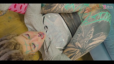 TATTOOED ANAL loving freaks WILD rough fuck