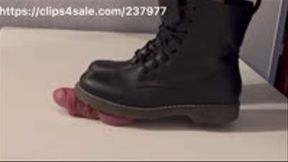 Hard Style Boot Job - Cock Ball Trample Ballbusting