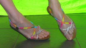 Summer Sandal Feet (mkv)