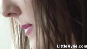 ”Amateur Close Up Masturbation With Charming Teen Babe Kylie Gets Wet & Sexy”